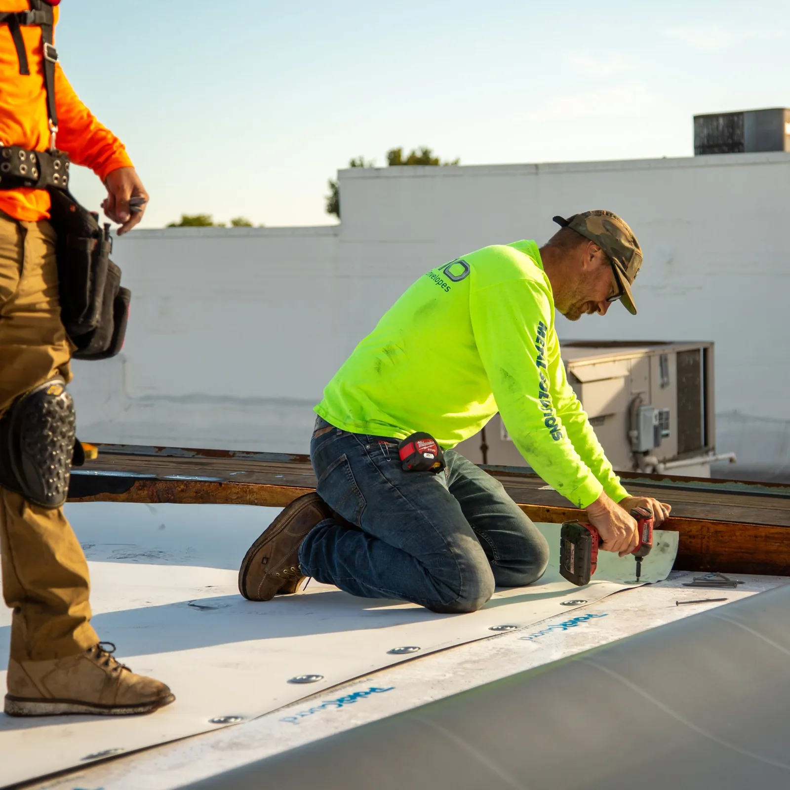 Occupied Commercial Building Reroofing in Pueblo, CO